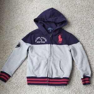 Boy's Polo Sweatshirt